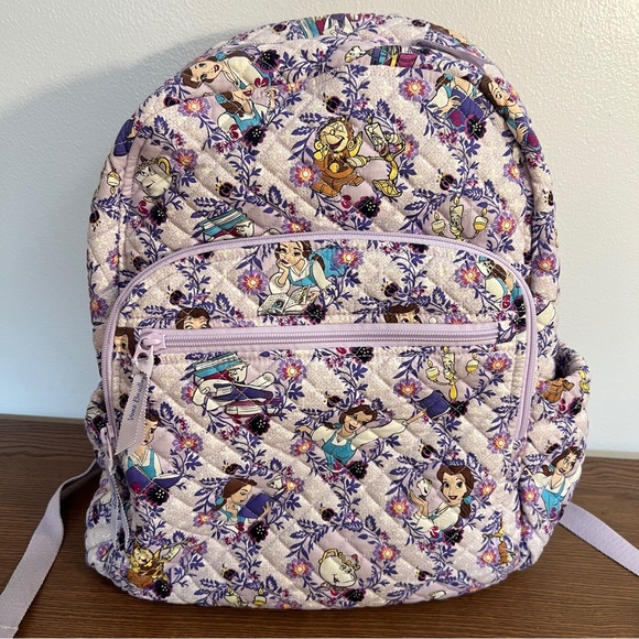 Vera Bradley Handbags - Disney Beauty & the Beast x Vera Bradley Campus Backpack